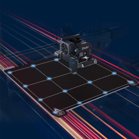 Creality Ender 3 S1 автоматическая калибровка